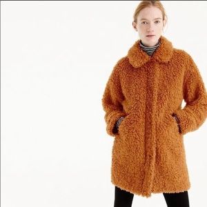 J. Crew teddy bear coat